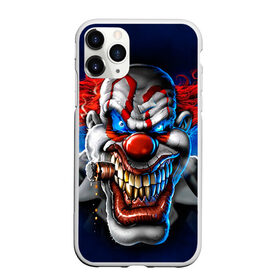 Чехол для iPhone 11 Pro Max матовый с принтом Клоун в городе Новоалтайск, Силикон |  | Тематика изображения на принте: halloween | злодей | злой | клоун | монстр | хэлоуин