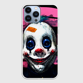 Чехол для iPhone 13 Pro Max с принтом Клоун в городе Новоалтайск,  |  | Тематика изображения на принте: halloween | злодей | злой | клоун | монстр | хэлоуин