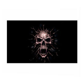 Бумага для упаковки 3D с принтом Scary skull в городе Новоалтайск, пластик и полированная сталь | круглая форма, металлическое крепление в виде кольца | skull | skulls | череп | черепа