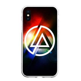 Чехол для iPhone XS Max матовый с принтом Linkin Park в городе Новоалтайск, Силикон | Область печати: задняя сторона чехла, без боковых панелей | linkin park | rock | линкин парк | рок