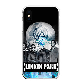 Чехол для iPhone XS Max матовый с принтом Linkin Park в городе Новоалтайск, Силикон | Область печати: задняя сторона чехла, без боковых панелей | linkin park | rock | линкин парк | рок