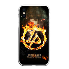 Чехол для iPhone XS Max матовый с принтом Linkin Park в городе Новоалтайск, Силикон | Область печати: задняя сторона чехла, без боковых панелей | linkin park | rock | линкин парк | рок