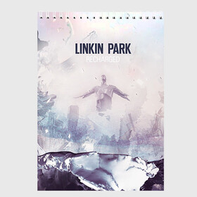 Скетчбук с принтом Linkin Park в городе Новоалтайск, 100% бумага
 | 48 листов, плотность листов — 100 г/м2, плотность картонной обложки — 250 г/м2. Листы скреплены сверху удобной пружинной спиралью | Тематика изображения на принте: linkin park | rock | линкин парк | рок