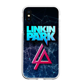 Чехол для iPhone XS Max матовый с принтом Linkin Park в городе Новоалтайск, Силикон | Область печати: задняя сторона чехла, без боковых панелей | linkin park | rock | линкин парк | рок