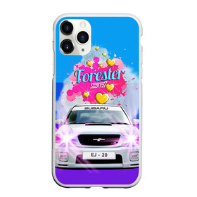 Чехол для iPhone 11 Pro матовый с принтом Subaru Forester Sti II M в городе Новоалтайск, Силикон |  | forester | jdm | sti | subaru