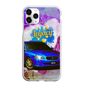 Чехол для iPhone 11 Pro матовый с принтом Subaru Legacy в городе Новоалтайск, Силикон |  | b4 | jdm | legacy | subaru