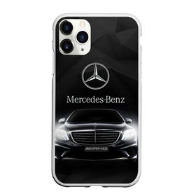 Чехол для iPhone 11 Pro Max матовый с принтом Mercedes в городе Новоалтайск, Силикон |  | amg | benz | mercedes | бенс | бенц | мерседес