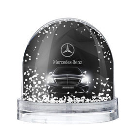 Снежный шар с принтом Mercedes в городе Новоалтайск, Пластик | Изображение внутри шара печатается на глянцевой фотобумаге с двух сторон | amg | benz | mercedes | бенс | бенц | мерседес