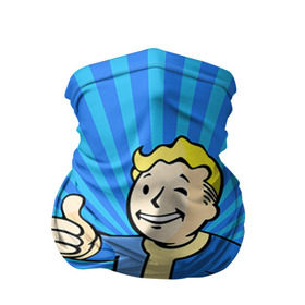 Бандана-труба 3D с принтом Fallout в городе Новоалтайск, 100% полиэстер, ткань с особыми свойствами — Activecool | плотность 150‒180 г/м2; хорошо тянется, но сохраняет форму | fallout | бункер | постапокалиптические | фалаут | фаллаут | фолаут | фоллаут