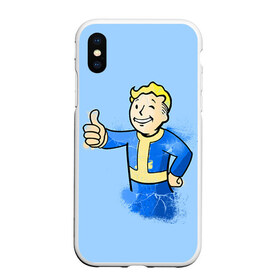 Чехол для iPhone XS Max матовый с принтом Fallout в городе Новоалтайск, Силикон | Область печати: задняя сторона чехла, без боковых панелей | fallout | бункер | постапокалиптические | фалаут | фаллаут | фолаут | фоллаут