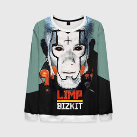 Мужской свитшот 3D с принтом Limp Bizkit в городе Новоалтайск, 100% полиэстер с мягким внутренним слоем | круглый вырез горловины, мягкая резинка на манжетах и поясе, свободная посадка по фигуре | bizkit | limp | limp bizkit | бизкит | лимп | лимп бизкит | лимпбизкит | рок