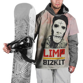 Накидка на куртку 3D с принтом Limp Bizkit в городе Новоалтайск, 100% полиэстер |  | bizkit | limp | limp bizkit | бизкит | лимп | лимп бизкит | лимпбизкит | рок