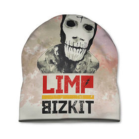 Шапка 3D с принтом Limp Bizkit в городе Новоалтайск, 100% полиэстер | универсальный размер, печать по всей поверхности изделия | bizkit | limp | limp bizkit | бизкит | лимп | лимп бизкит | лимпбизкит | рок