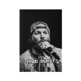 Обложка для паспорта матовая кожа с принтом Limp Bizkit в городе Новоалтайск, натуральная матовая кожа | размер 19,3 х 13,7 см; прозрачные пластиковые крепления | bizkit | durst | fred | fred durst | limp | limp bizkit | бизкит | вред | дерст | лимп | лимп бизкит | лимпбизкит | рок | фред дерст