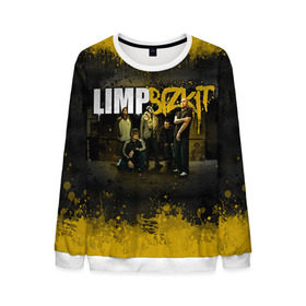 Мужской свитшот 3D с принтом Limp Bizkit в городе Новоалтайск, 100% полиэстер с мягким внутренним слоем | круглый вырез горловины, мягкая резинка на манжетах и поясе, свободная посадка по фигуре | bizkit | limp | limp bizkit | бизкит | лимп | лимп бизкит | лимпбизкит | рок