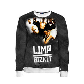 Детский свитшот 3D с принтом Limp Bizkit в городе Новоалтайск, 100% полиэстер | свободная посадка, прямой крой, мягкая тканевая резинка на рукавах и понизу свитшота | bizkit | cobra | gold | limp | limp bizkit | бизкит | голд | кобра | лимп | лимп бизкит | лимпбизкит | рок