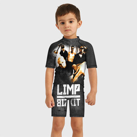 Детский купальный костюм 3D с принтом Limp Bizkit в городе Новоалтайск, Полиэстер 85%, Спандекс 15% | застежка на молнии на спине | bizkit | cobra | gold | limp | limp bizkit | бизкит | голд | кобра | лимп | лимп бизкит | лимпбизкит | рок