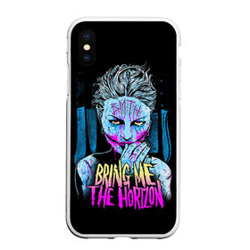 Чехол для iPhone XS Max матовый с принтом Bring Me The Horizon в городе Новоалтайск, Силикон | Область печати: задняя сторона чехла, без боковых панелей | bmth | bring me the horizon | hardcore | rock | музыка | рок