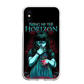 Чехол для iPhone XS Max матовый с принтом Bring Me The Horizon в городе Новоалтайск, Силикон | Область печати: задняя сторона чехла, без боковых панелей | bmth | bring me the horizon | hardcore | rock | музыка | рок