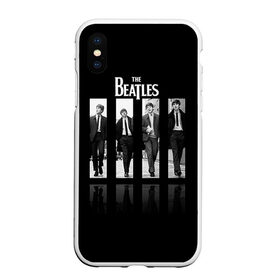 Чехол для iPhone XS Max матовый с принтом The Beatles в городе Новоалтайск, Силикон | Область печати: задняя сторона чехла, без боковых панелей | beatles | rock | the beatles | битлз | битлс | битлы | рок