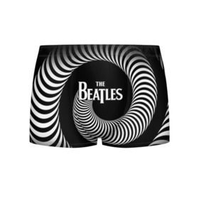 Мужские трусы 3D с принтом The Beatles в городе Новоалтайск, 50% хлопок, 50% полиэстер | классическая посадка, на поясе мягкая тканевая резинка | Тематика изображения на принте: beatles | rock | the beatles | битлз | битлс | битлы | рок