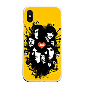 Чехол для iPhone XS Max матовый с принтом The Beatles в городе Новоалтайск, Силикон | Область печати: задняя сторона чехла, без боковых панелей | beatles | rock | the beatles | битлз | битлс | битлы | рок