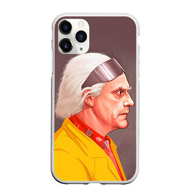 Чехол для iPhone 11 Pro Max матовый с принтом Назад в будущее в городе Новоалтайск, Силикон |  | 