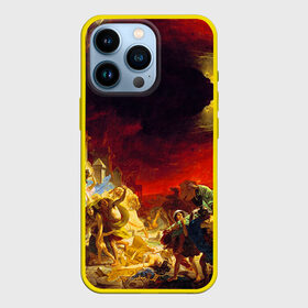 Чехол для iPhone 13 Pro с принтом Брюллов   Последний день Помпеи в городе Новоалтайск,  |  | брюллов | картина | последний день помпеи | художник