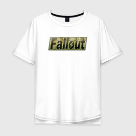Мужская футболка хлопок Oversize с принтом Fallout 4 в городе Новоалтайск, 100% хлопок | свободный крой, круглый ворот, “спинка” длиннее передней части | fallout 4 фаллаут распад shelter vault pipboy