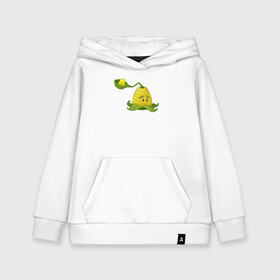 Детская толстовка хлопок с принтом Plants vs Zombies в городе Новоалтайск, 100% хлопок | Круглый горловой вырез, эластичные манжеты, пояс, капюшен | Тематика изображения на принте: plants vs zombies растения против зомби кукур