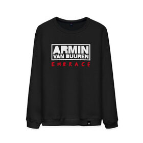 Мужской свитшот хлопок с принтом Armin van Buuren Embrace в городе Новоалтайск, 100% хлопок |  | armin van buuren | embrace | trance | только для личный витринarmin