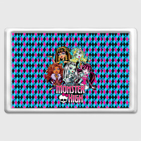 Магнит 45*70 с принтом Monster High в городе Новоалтайск, Пластик | Размер: 78*52 мм; Размер печати: 70*45 | монстер хай