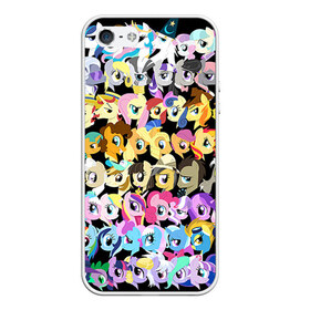 Чехол для iPhone 5/5S матовый с принтом My Little Pony в городе Новоалтайск, Силикон | Область печати: задняя сторона чехла, без боковых панелей | friendship is magic | mlp | my little pony | pinky pie | pony | swag | дружба | литл пони | мой маленький пони | пони | поняши | поняшки | сваг | свэг | чудо
