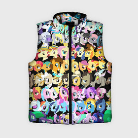 Женский жилет утепленный 3D с принтом My Little Pony в городе Новоалтайск,  |  | friendship is magic | mlp | my little pony | pinky pie | pony | swag | дружба | литл пони | мой маленький пони | пони | поняши | поняшки | сваг | свэг | чудо