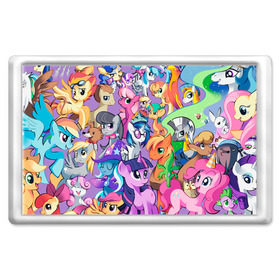 Магнит 45*70 с принтом My Little Pony в городе Новоалтайск, Пластик | Размер: 78*52 мм; Размер печати: 70*45 | Тематика изображения на принте: friendship is magic | mlp | my little pony | pinky pie | pony | swag | дружба | литл пони | мой маленький пони | пони | поняши | поняшки | сваг | свэг | чудо