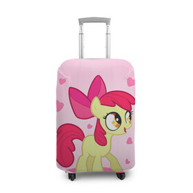 Чехол для чемодана 3D с принтом My Little Pony в городе Новоалтайск, 86% полиэфир, 14% спандекс | двустороннее нанесение принта, прорези для ручек и колес | friendship is magic | mlp | my little pony | pinky pie | pony | swag | дружба | литл пони | мой маленький пони | пони | поняши | поняшки | сваг | свэг | чудо
