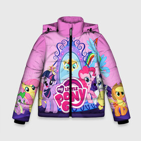 Зимняя куртка для мальчиков 3D с принтом My Little Pony в городе Новоалтайск, ткань верха — 100% полиэстер; подклад — 100% полиэстер, утеплитель — 100% полиэстер | длина ниже бедра, удлиненная спинка, воротник стойка и отстегивающийся капюшон. Есть боковые карманы с листочкой на кнопках, утяжки по низу изделия и внутренний карман на молнии. 

Предусмотрены светоотражающий принт на спинке, радужный светоотражающий элемент на пуллере молнии и на резинке для утяжки | friendship is magic | mlp | my little pony | pinky pie | pony | swag | дружба | литл пони | мой маленький пони | пони | поняши | поняшки | сваг | свэг | чудо