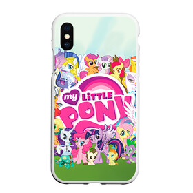 Чехол для iPhone XS Max матовый с принтом My Little Pony в городе Новоалтайск, Силикон | Область печати: задняя сторона чехла, без боковых панелей | friendship is magic | mlp | my little pony | pinky pie | pony | swag | дружба | литл пони | мой маленький пони | пони | поняши | поняшки | сваг | свэг | чудо