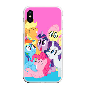 Чехол для iPhone XS Max матовый с принтом My Little Pony в городе Новоалтайск, Силикон | Область печати: задняя сторона чехла, без боковых панелей | friendship is magic | mlp | my little pony | pinky pie | pony | swag | дружба | литл пони | мой маленький пони | мультик | мультики | мультфильм | мультфильмы | пони | поняши | поняшки | сваг | свэг | чудо