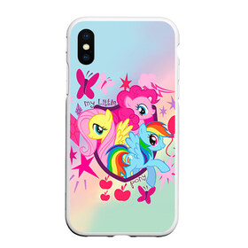Чехол для iPhone XS Max матовый с принтом My Little Pony в городе Новоалтайск, Силикон | Область печати: задняя сторона чехла, без боковых панелей | friendship is magic | mlp | my little pony | pinky pie | pony | swag | дружба | литл пони | мой маленький пони | пони | поняши | поняшки | сваг | свэг | чудо