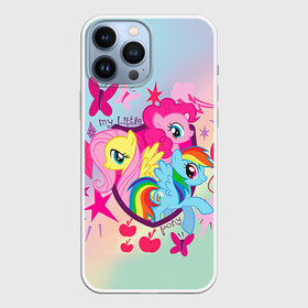 Чехол для iPhone 13 Pro Max с принтом My Little Pony в городе Новоалтайск,  |  | Тематика изображения на принте: friendship is magic | mlp | my little pony | pinky pie | pony | swag | дружба | литл пони | мой маленький пони | пони | поняши | поняшки | сваг | свэг | чудо