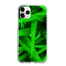 Чехол для iPhone 11 Pro Max матовый с принтом Трава в городе Новоалтайск, Силикон |  | Тематика изображения на принте: зеленый | макро | яркий