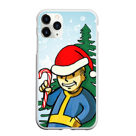 Чехол для iPhone 11 Pro Max матовый с принтом Новогодний Fallout в городе Новоалтайск, Силикон |  | 111 | 2016 | bethesda | boy | fallout | vault | бункер | дед мороз | игры | нг | новый год | постапокалиптические | с новым годом | убежище | фалаут | фаллаут | фолаут | фоллаут | шапка