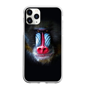Чехол для iPhone 11 Pro матовый с принтом Мандрил в городе Новоалтайск, Силикон |  | 2016 | год | мандрил | мартышка | новогодний | новый | обезьяна | обезьянка | подарок | с новым годом