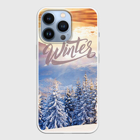 Чехол для iPhone 13 Pro с принтом Winter в городе Новоалтайск,  |  | зима | пейзвж | снег