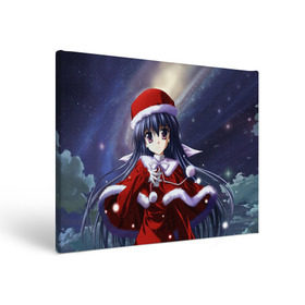 Холст прямоугольный с принтом Аниме в городе Новоалтайск, 100% ПВХ |  | anime | new year
