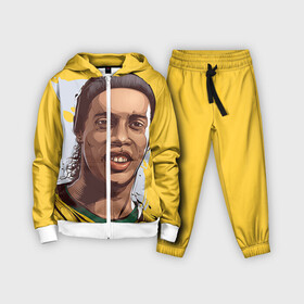 Детский костюм 3D с принтом Ronaldinho в городе Новоалтайск,  |  | football | ronaldinho | роналдиньо | футбол | футболист