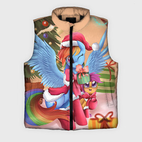 Мужской жилет утепленный 3D с принтом My Little Pony в городе Новоалтайск,  |  | Тематика изображения на принте: friendship is magic | mlp | my little pony | new year | pinky pie | swag | дружба   это чудо | мой маленький пони | новый год | пони | поняши | поняшки | с новым годом | сваг | свэг