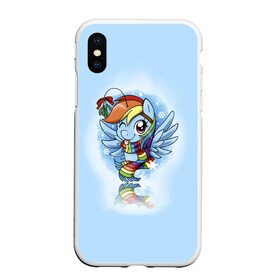 Чехол для iPhone XS Max матовый с принтом My Little Pony в городе Новоалтайск, Силикон | Область печати: задняя сторона чехла, без боковых панелей | friendship is magic | mlp | my little pony | new year | pinky pie | swag | дружба   это чудо | мой маленький пони | новый год | пони | поняши | поняшки | с новым годом | сваг | свэг