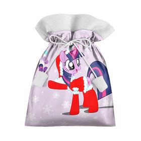 Подарочный 3D мешок с принтом My Little Pony в городе Новоалтайск, 100% полиэстер | Размер: 29*39 см | Тематика изображения на принте: friendship is magic | mlp | my little pony | new year | pinky pie | swag | дружба   это чудо | мой маленький пони | новый год | пони | поняши | поняшки | с новым годом | сваг | свэг